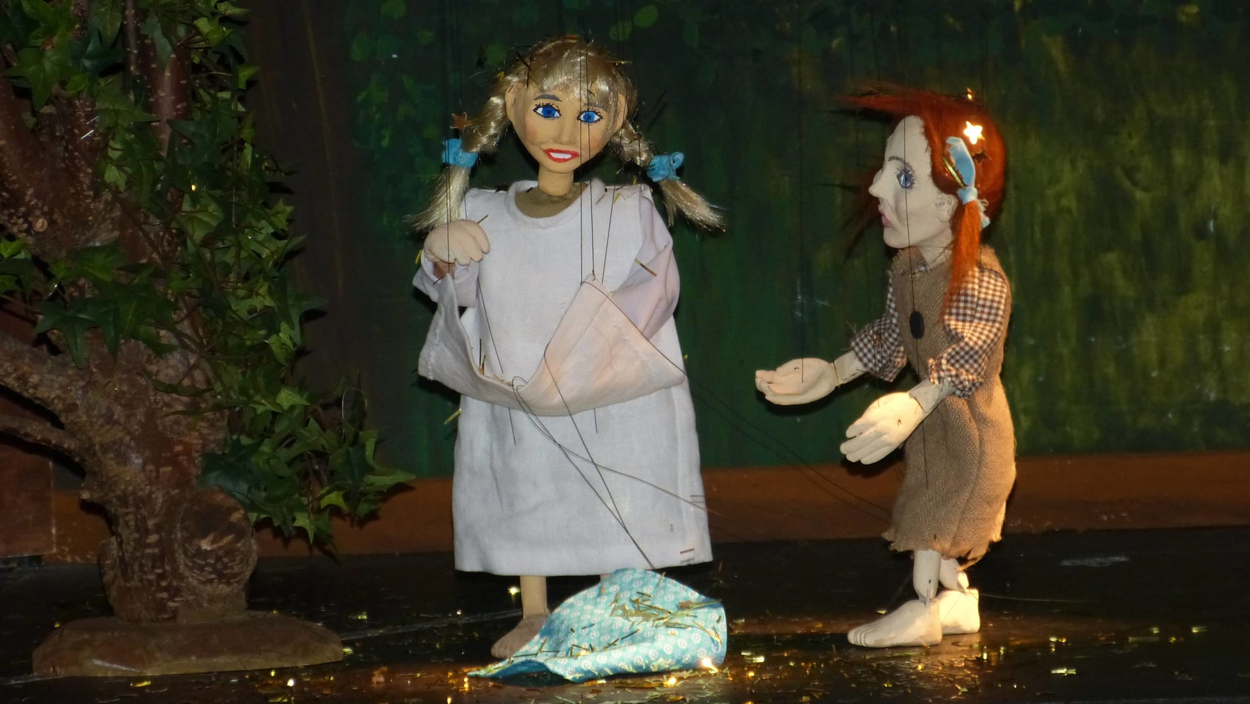 Sterntaler mit Mädchen Sterntaler mit Mädchen